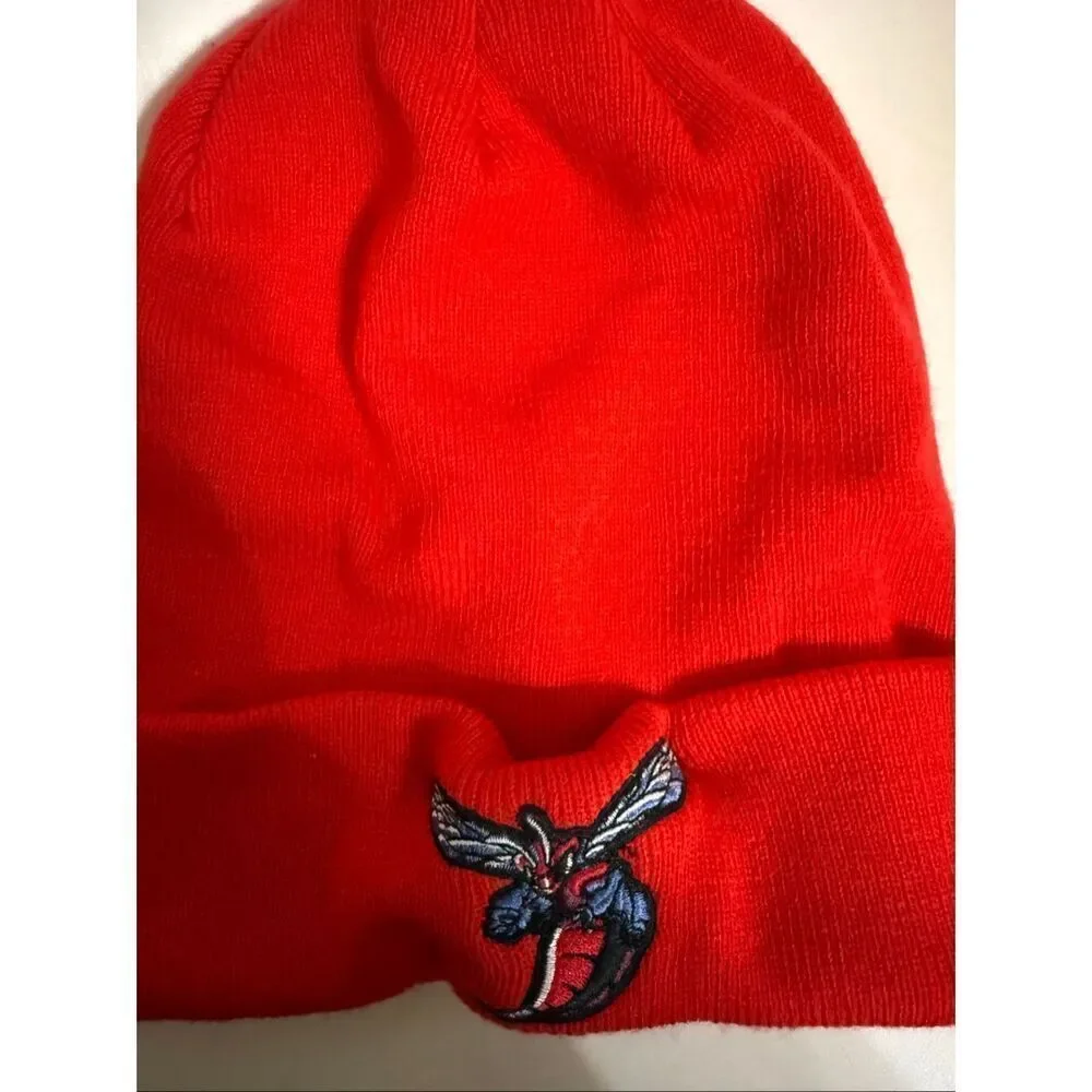 Nike Unisex Team Sideline Delaware State University Hornets Beanie Hat Red OS